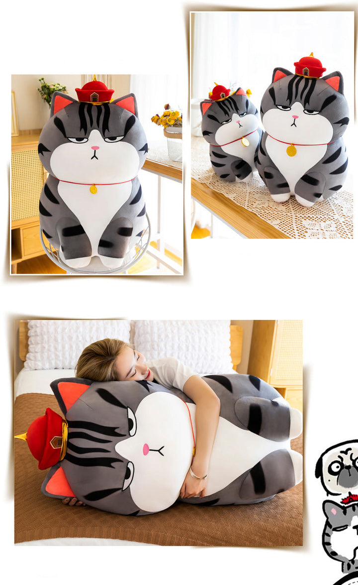 Moody Cat Weiches Kuschelkissen | Karnz