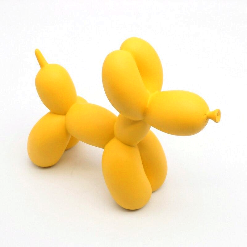 Bunte Ballonhund Skulptur – Moderne Deko für Wohnzimmer und Büro | Karnz