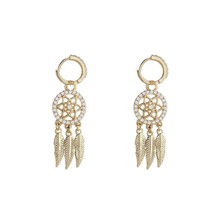 Evani️ | Elegante Verfeinerung mit Ohrringen aus 14-karätigem Gold