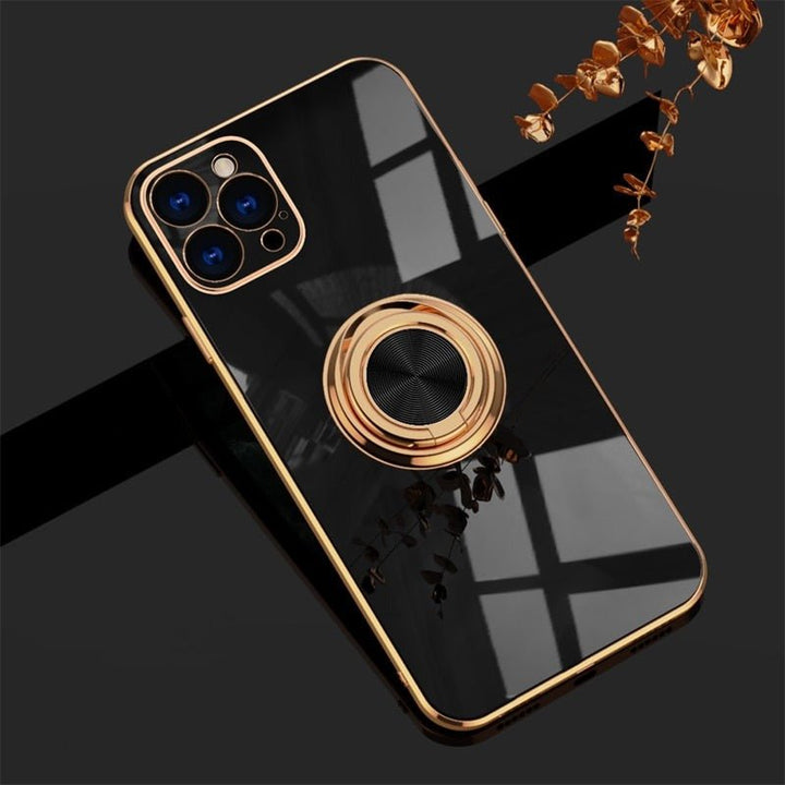 iPhone-Hülle mit Metallständerring