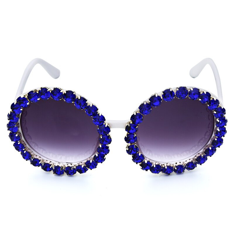 Karnz | Oversized Runde Luxus-Sonnenbrille