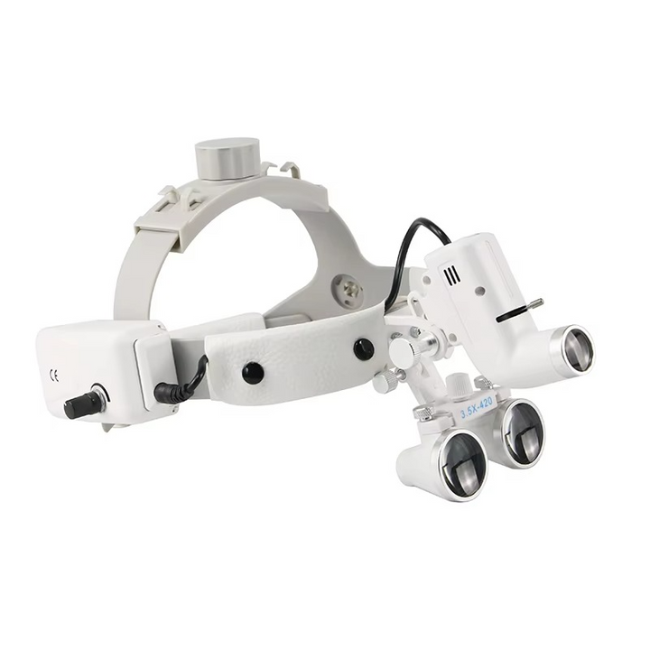 Sandsberg | ProVision LED-Stirnlampe | 5W Licht mit 3,5X Vergrößerung | Weiß