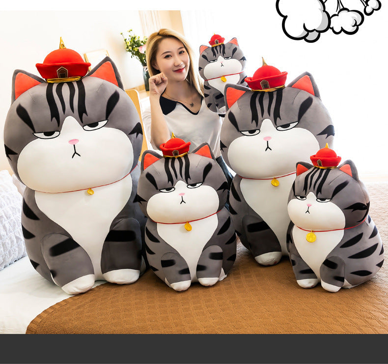 Moody Cat Weiches Kuschelkissen | Karnz
