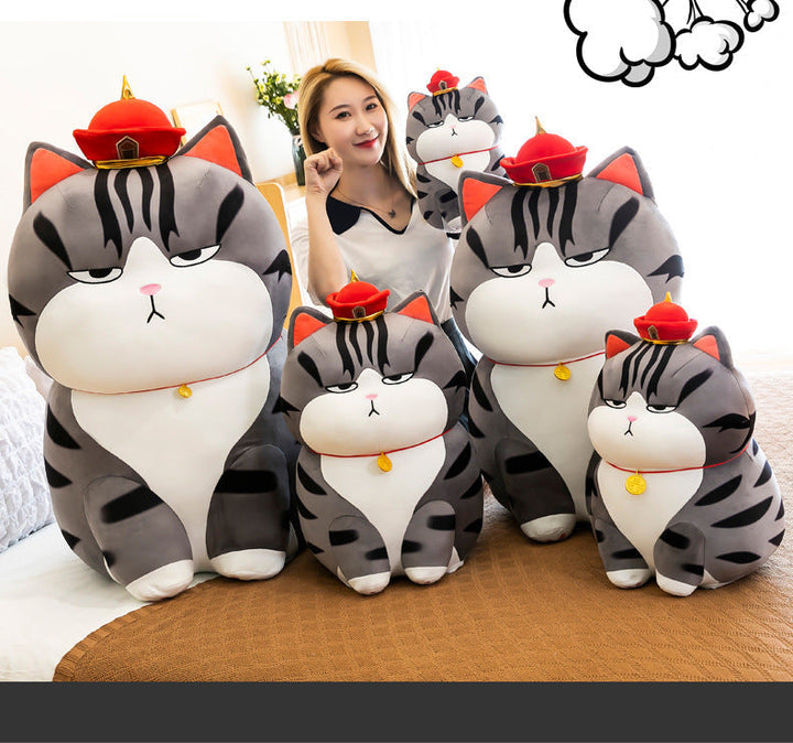 Moody Cat Weiches Kuschelkissen | Karnz