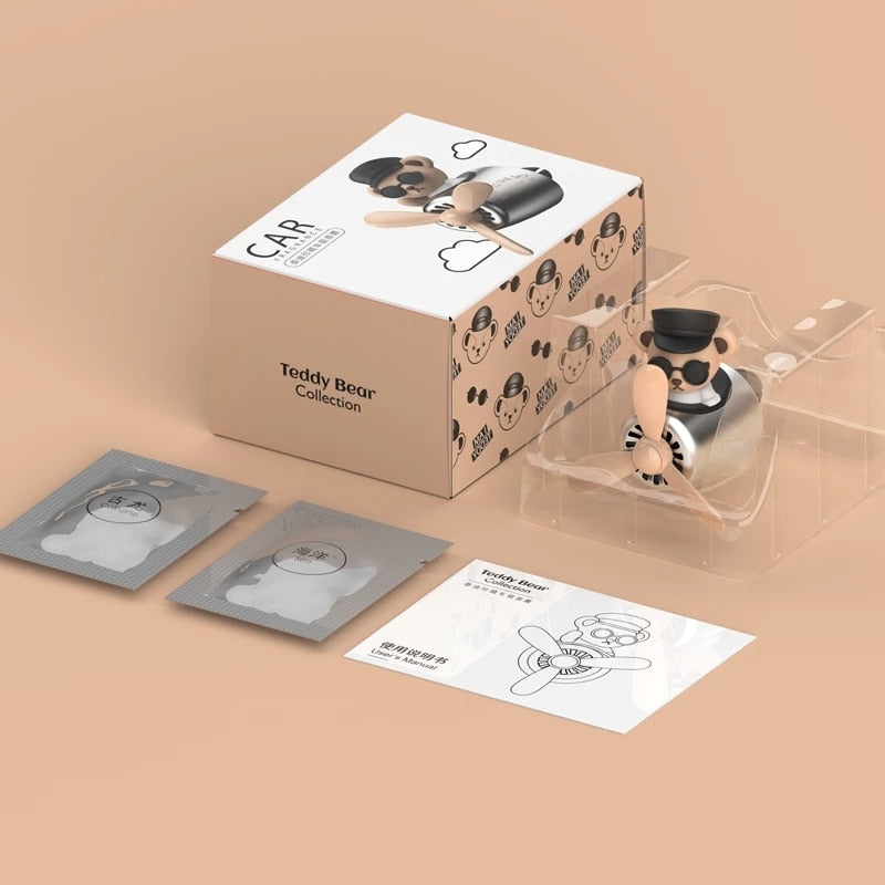 Car Freshener Bear Pilot | Karnz