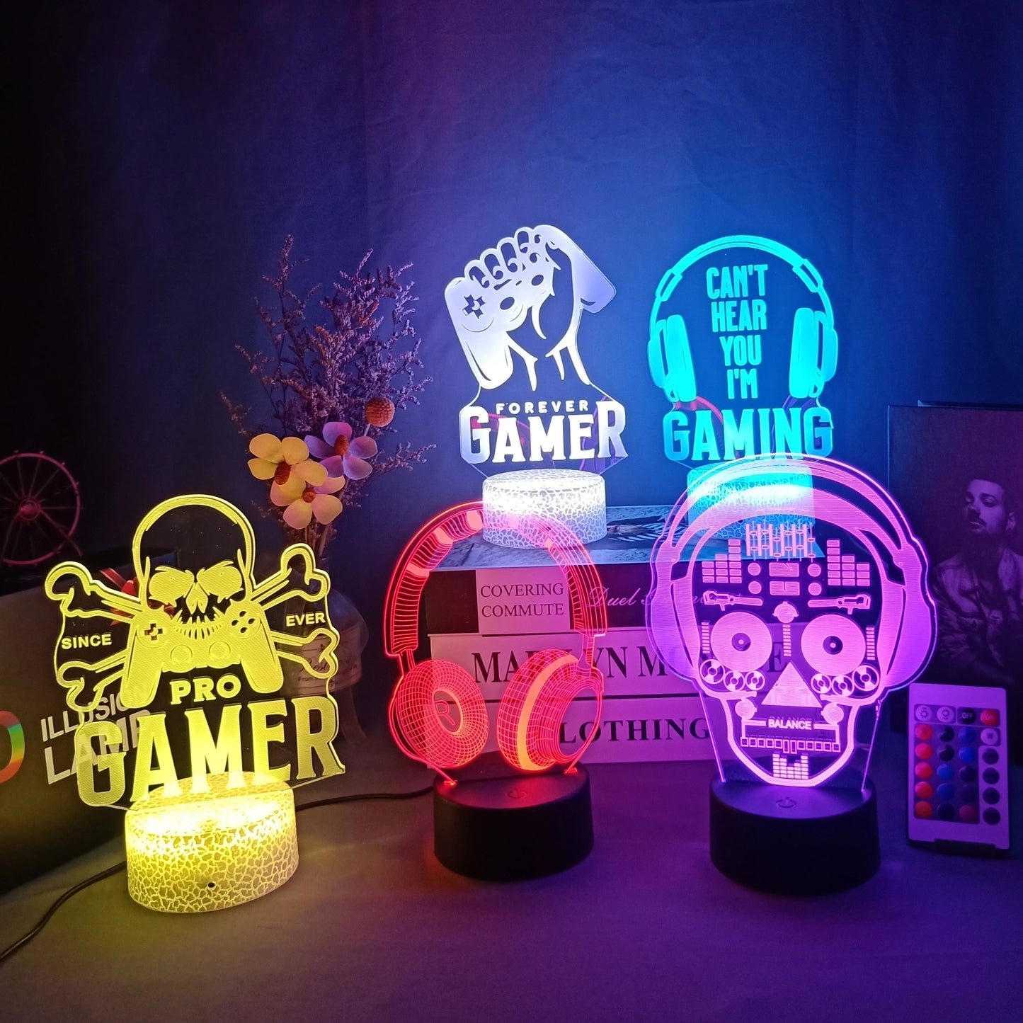Magische Gaming Nachtlicht | Schaffe eine magische Atmosphäre in deinem Schlafzimmer | Karnz