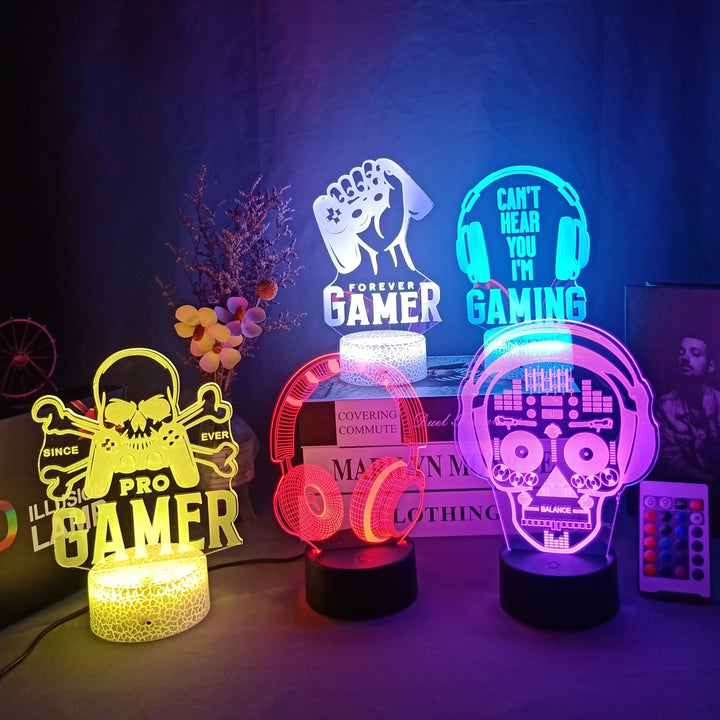 Magische Gaming Nachtlicht | Schaffe eine magische Atmosphäre in deinem Schlafzimmer | Karnz