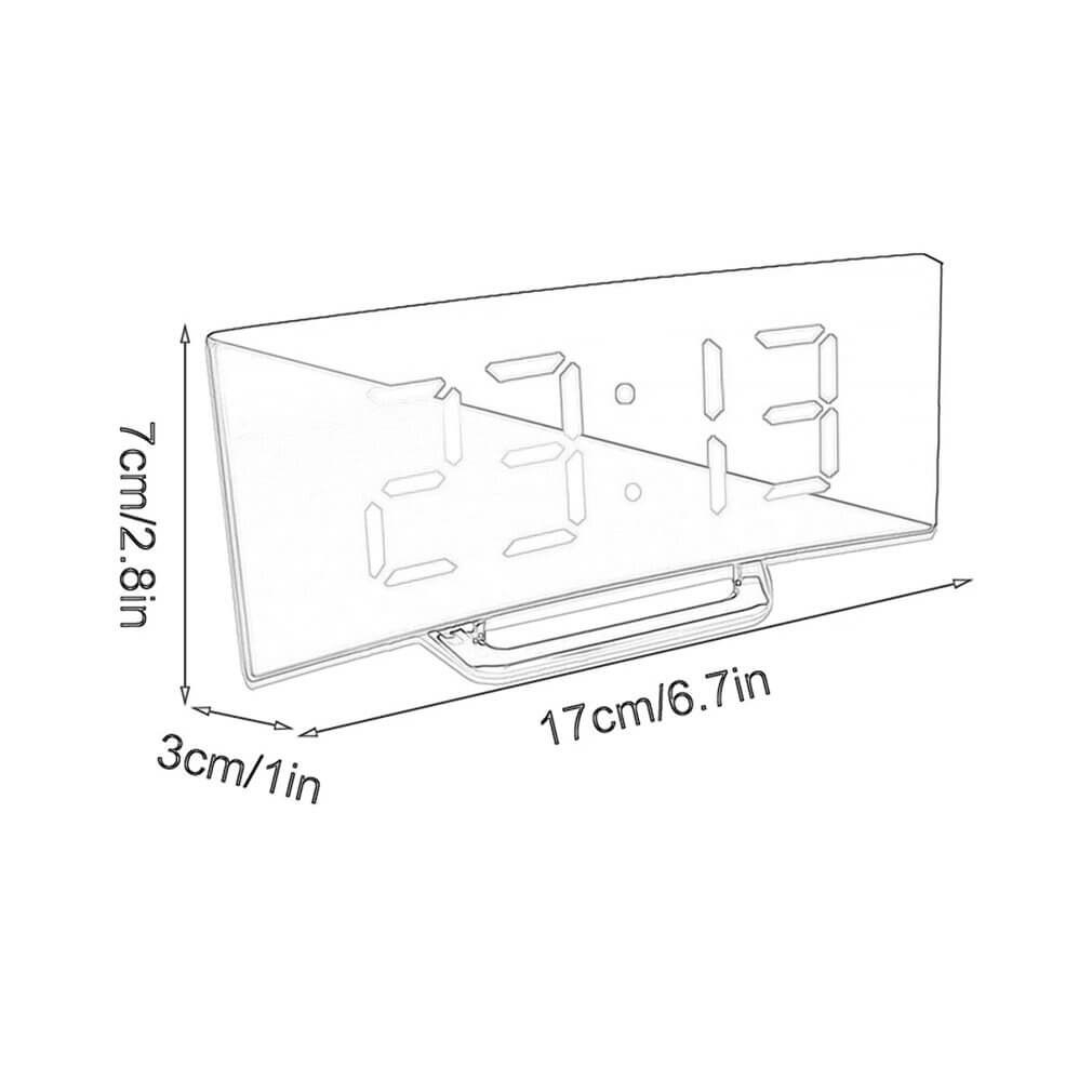 Wecker mit LED-Anzeige | Karnz