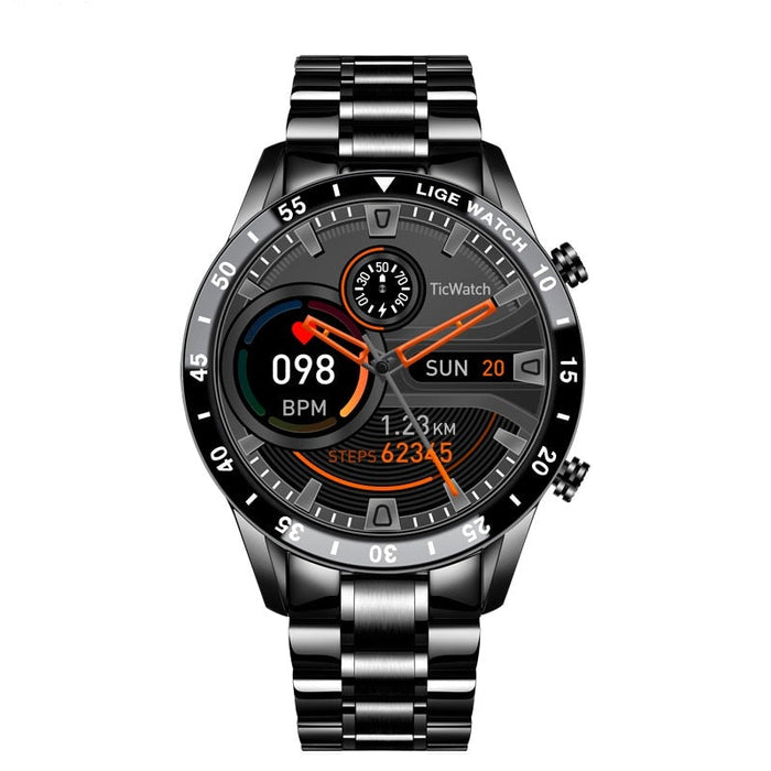 Karnz | Luxus SmartWatch 4G – Eleganter und verbundener Stil mit Anrufen und Konnektivität
