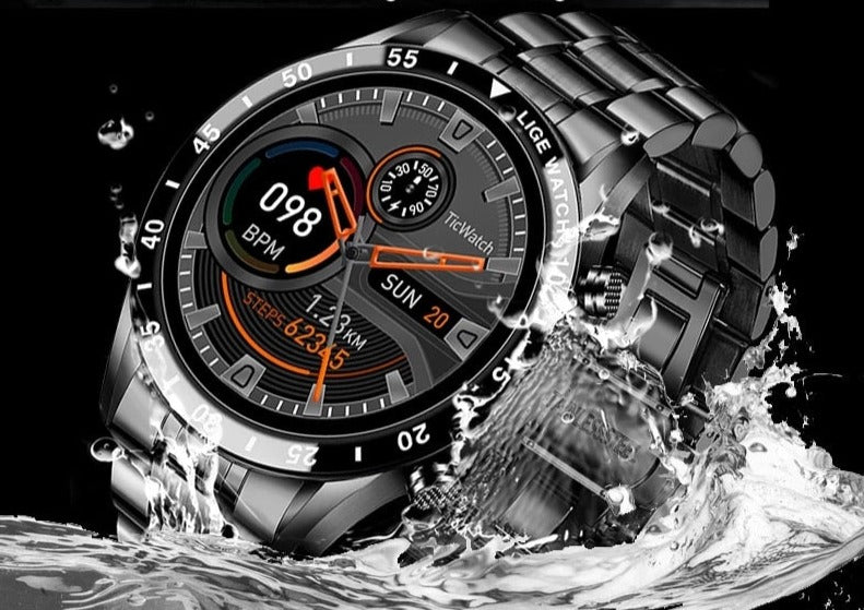 Karnz | Luxus SmartWatch 4G – Eleganter und verbundener Stil mit Anrufen und Konnektivität