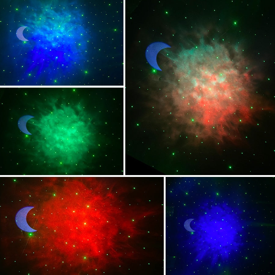 Galaxy Glow Rotierender Sternenhimmel Projektor | Karnz