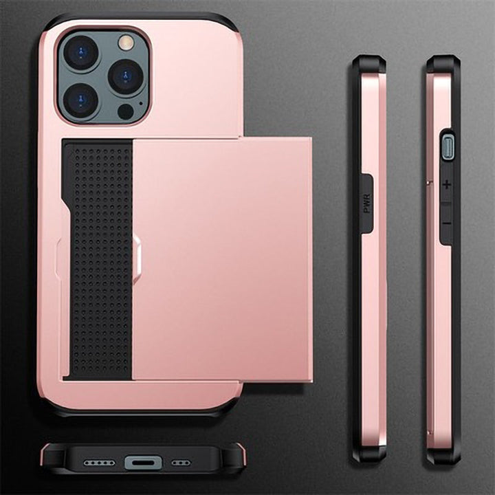 Karnz | Business Armor Slide Wallet iPhone Hülle