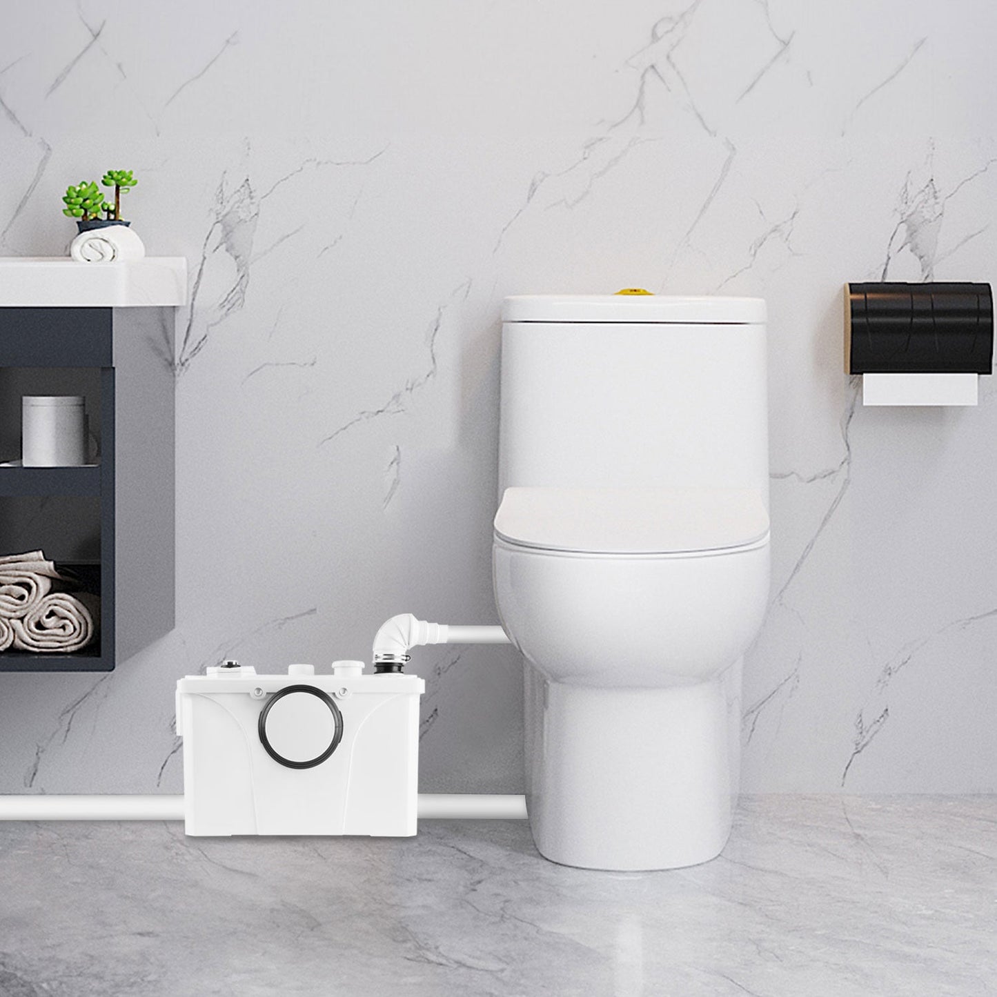 Hebeanlage Fäkalienpumpe 700W 190 L/min | Karnz