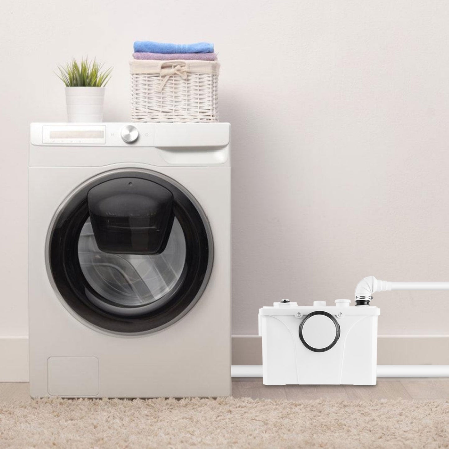 Hebeanlage Fäkalienpumpe 700W 190 L/min | Karnz