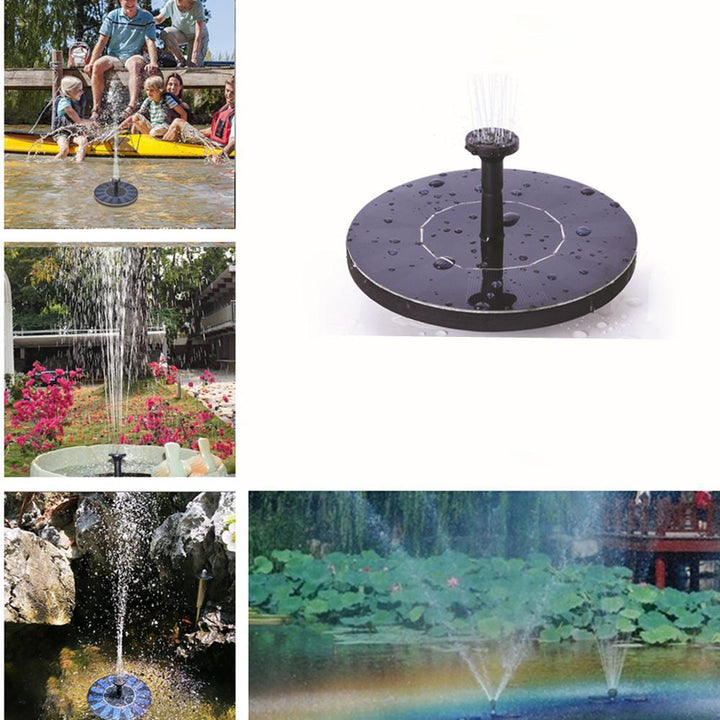 Sandsberg - Schwimmender Solar Springbrunnen