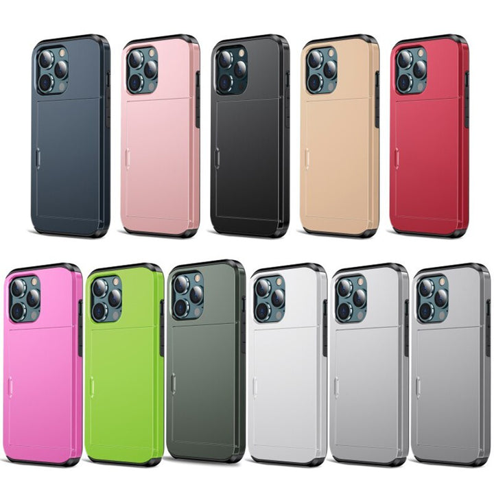Karnz | Business Armor Slide Wallet iPhone Hülle