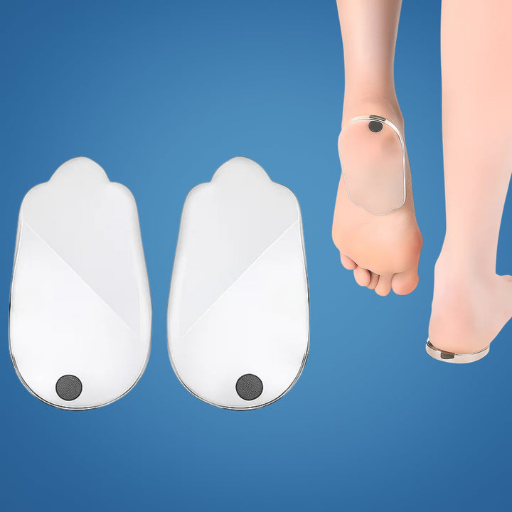 HeelGuard | Silikon-Gel-Fersenkissen – Fersenschmerzlinderung – Gepolsterte Polsterung – Orthopädische Unterstützung für täglichen Komfort Karnz