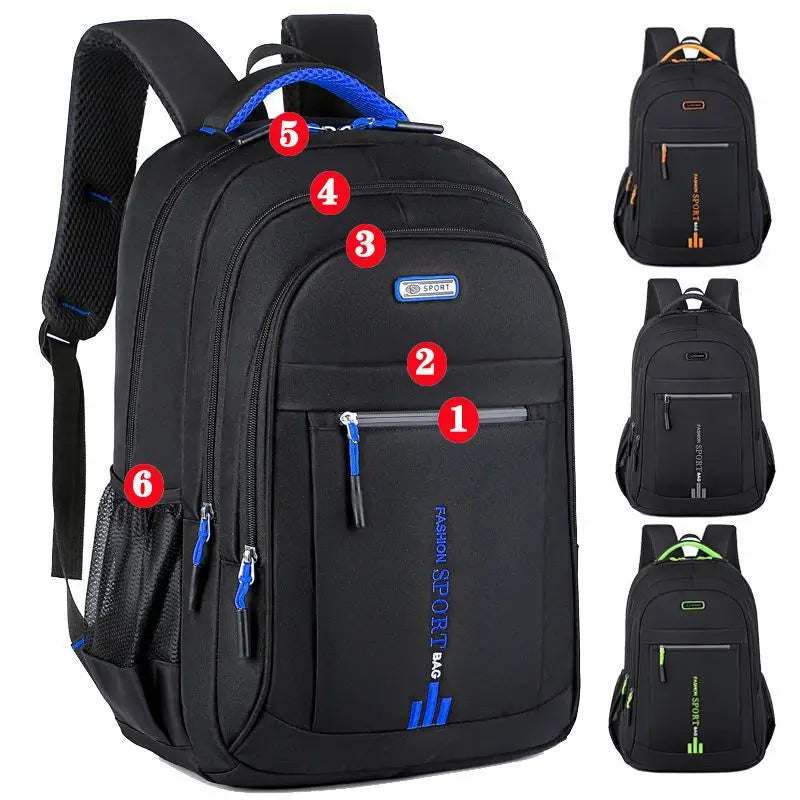 Moderner wasserdichter Oxford-Rucksack für Herren