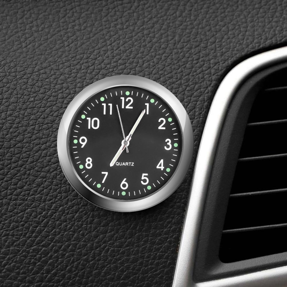 Karnz | Aufklebbare Auto Armaturenbrett Leuchtende Uhr