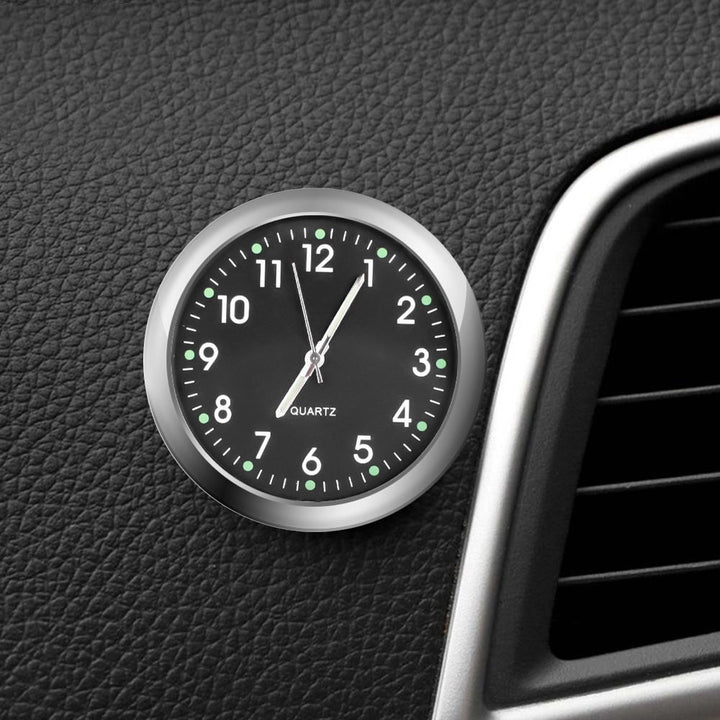 Karnz | Aufklebbare Auto Armaturenbrett Leuchtende Uhr