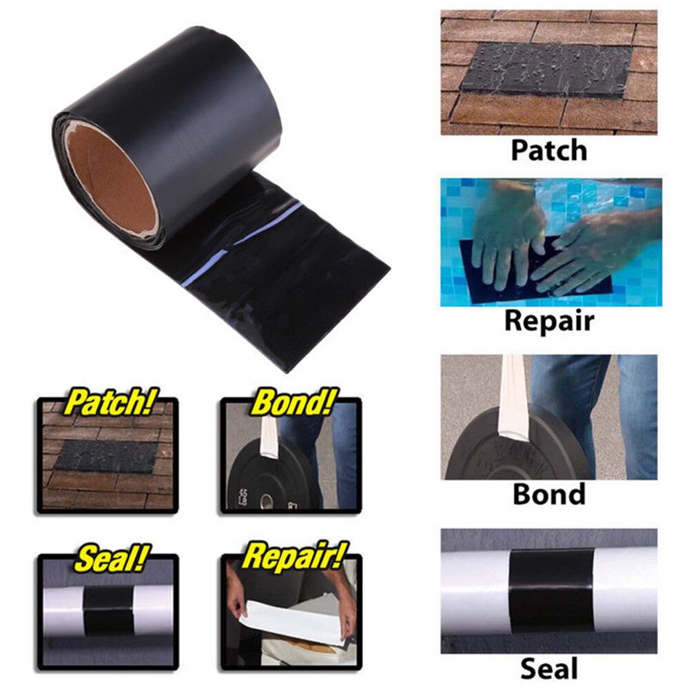 FixSeal Wasserdichte Reparaturband – Direkte Abdichtung für Innen und Außen | Karnz