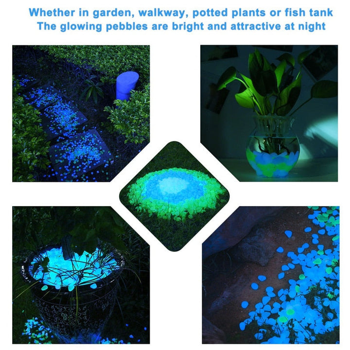 Gartenweg Leuchtende Dekorsteine | Karnz