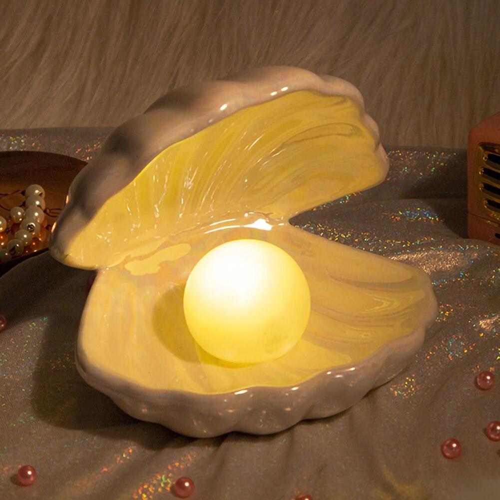 Chelly Chic Shell Lampe | Eine magische Lampe mit einer Perle | Karnz