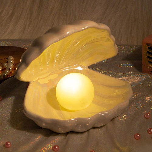 Chelly Chic Shell Lampe | Eine magische Lampe mit einer Perle | Karnz