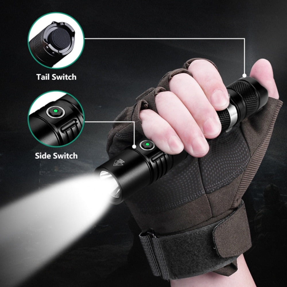Nacht Power Taktische LED Taschenlampe | Karnz