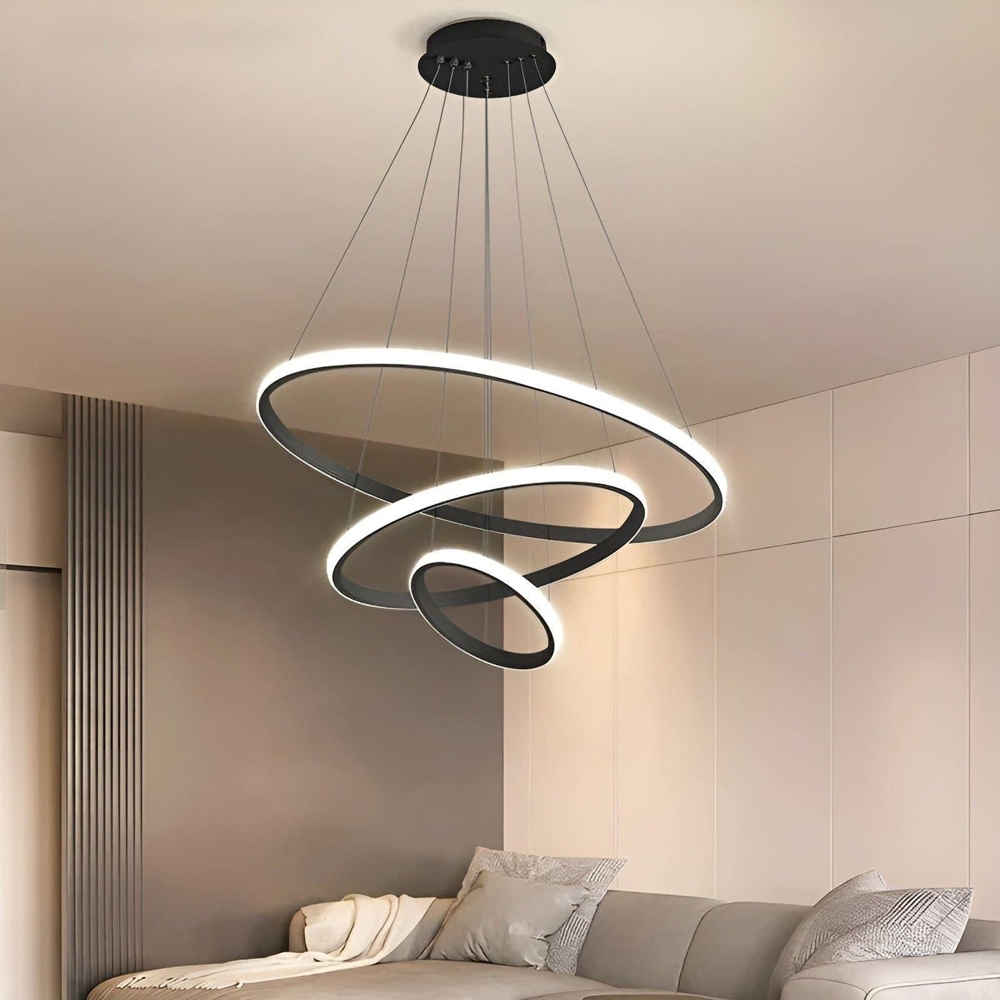 LED-Pendelleuchte mit Kugeldesign – Modern und elegant | Ideal für Wohn- oder Esszimmer