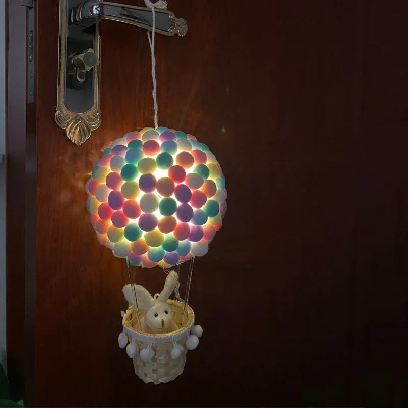 DIY Heißluftballon-förmige fliegende Tiere Nachtlampe | Karnz