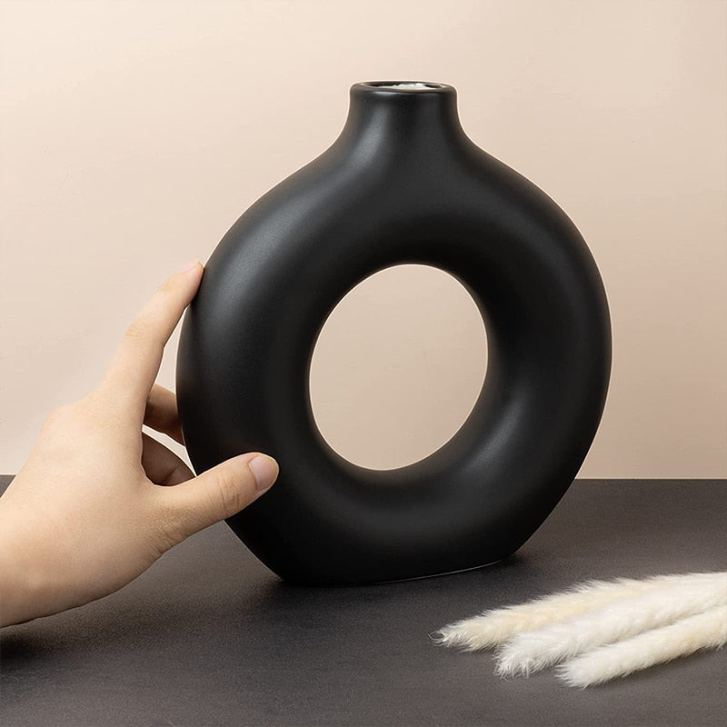 Minimalistische Keramikvase | Karnz