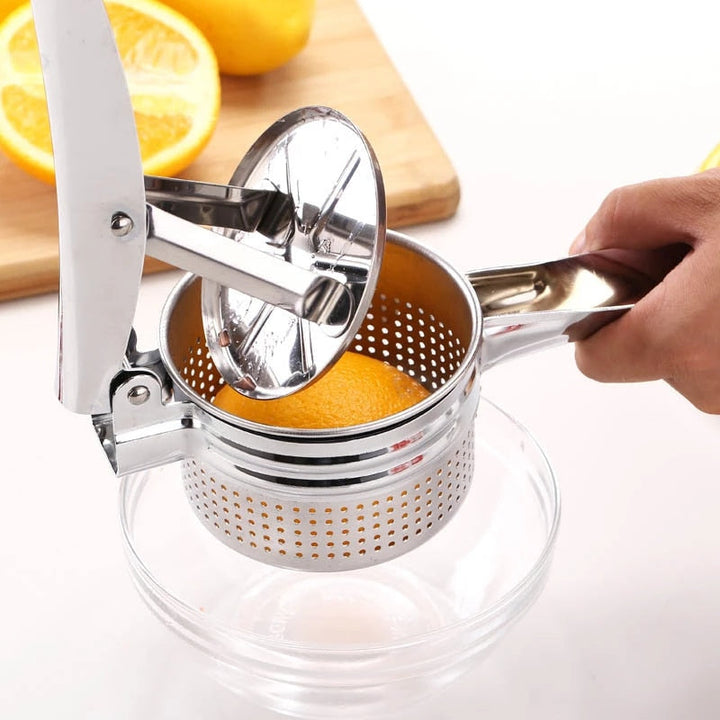 Kartoffelstampfer Ricer Küchengeräte Edelstahl Druck Mud Püree Gemüse Obst Presse Maker Knoblauchpresser