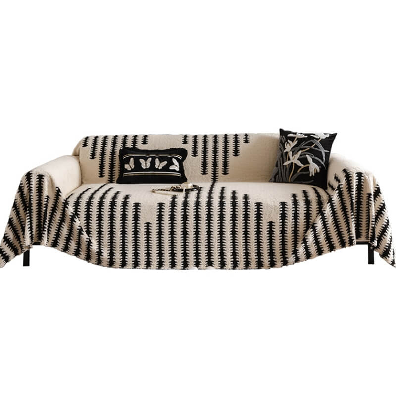 Homely Plush Sofa Gemütlich Anti-Kratzer Vollabdeckung Couchbezug | Karnz