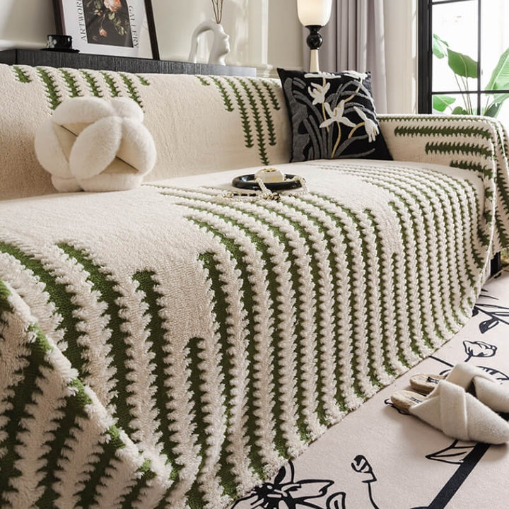 Homely Plush Sofa Gemütlich Anti-Kratzer Vollabdeckung Couchbezug | Karnz