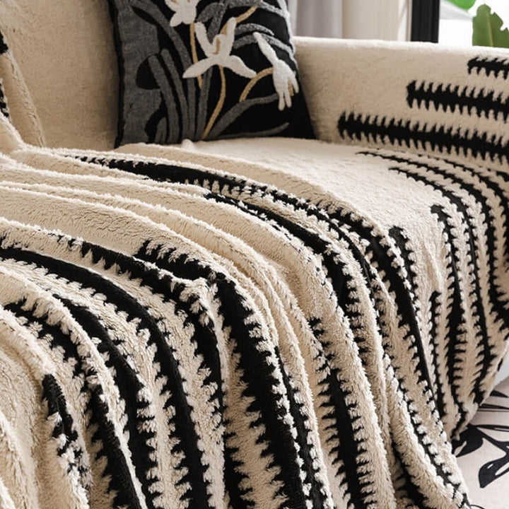 Homely Plush Sofa Gemütlich Anti-Kratzer Vollabdeckung Couchbezug | Karnz