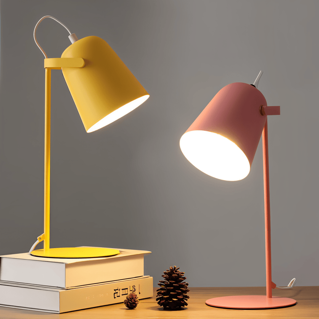 Schreibtischlampe Pastel Kreatives skandinavisches Design Beleuchten Sie Ihren Raum | Karnz