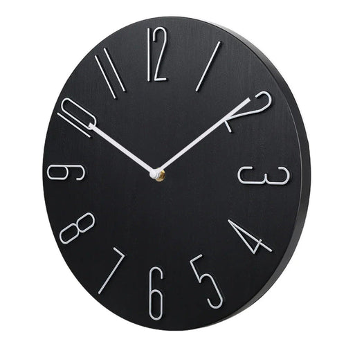 Silencio Modern Silent Wanduhr – Minimalistisches Design mit Quarzwerk | Karnz