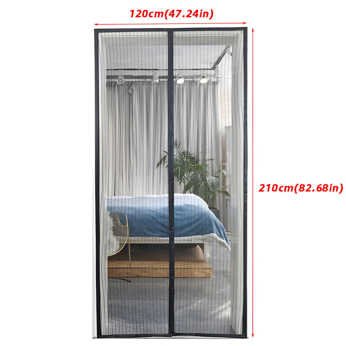 MagniSeal™ Magnetisches Deurnet gegen Insekten | Karnz