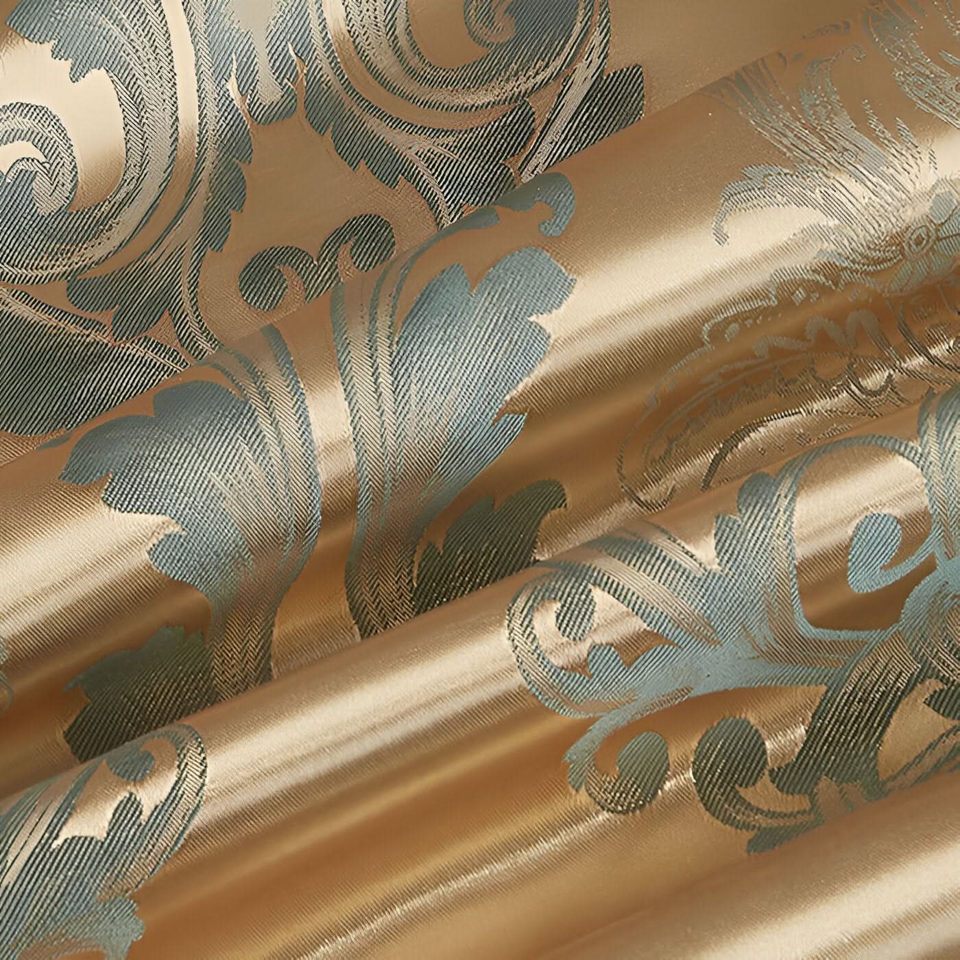 SILKLOFT – Elegantes Satin-Jacquard-Bettwäscheset