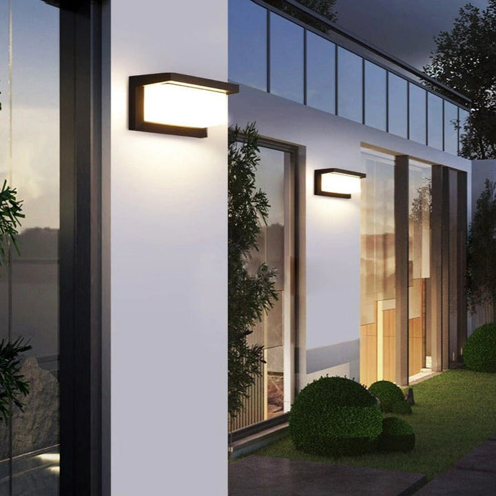 Horizontale LED Außenlampe | Karnz