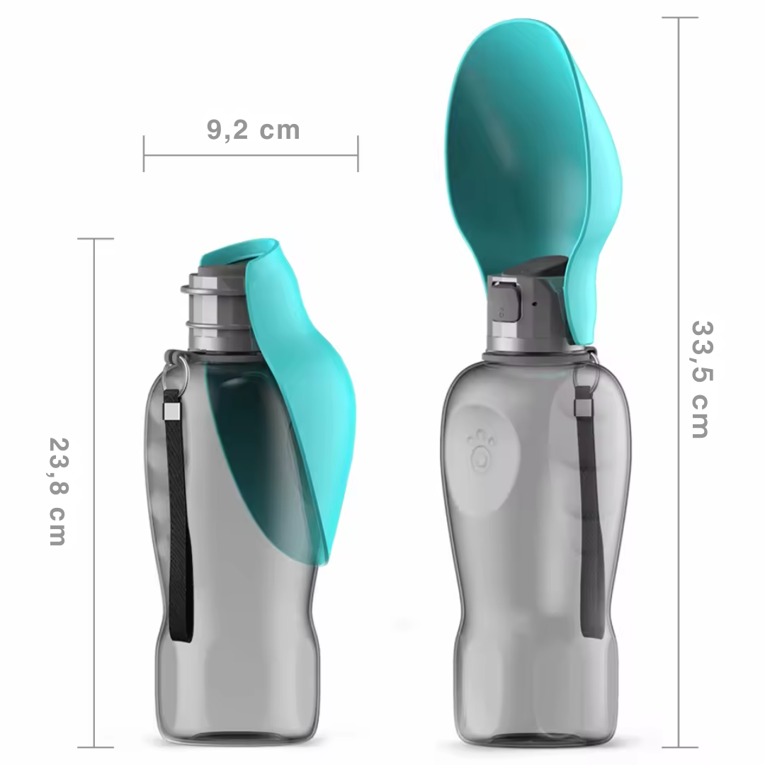Outdoor-Wasserflasche für Hunde auslaufsicher Karnz