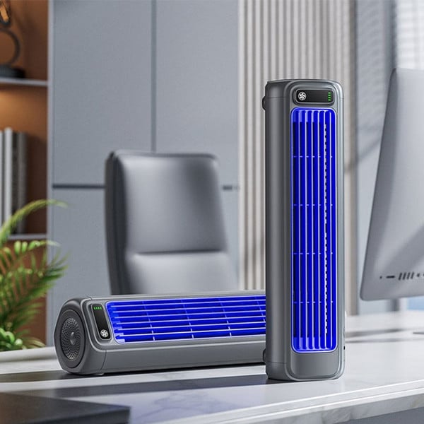 Leistungsstarker mobiler Ventilator, leise | Karnz