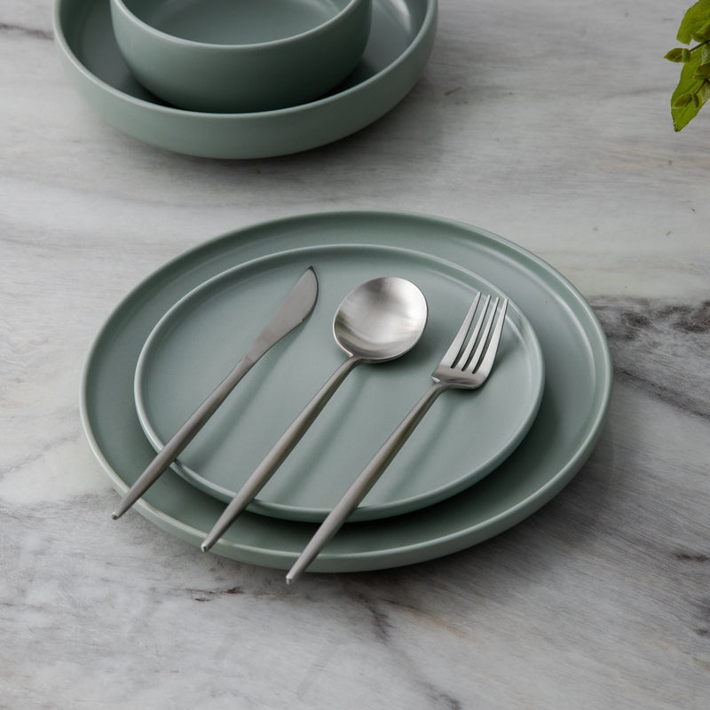 Karnz | Minimalistisches Edelstahl Besteck Elegante Einfachheit