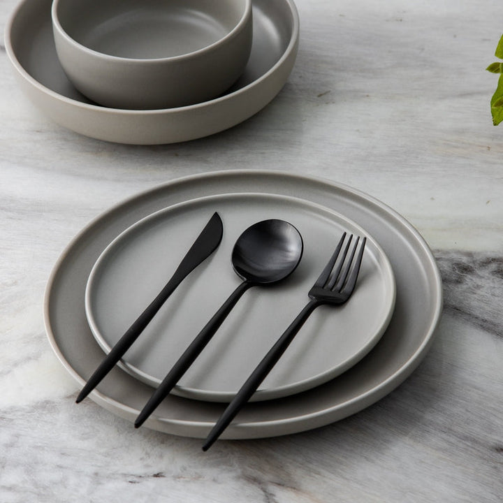 Karnz | Minimalistisches Edelstahl Besteck Elegante Einfachheit