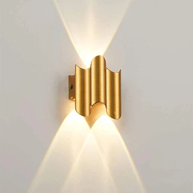 Moderne LED Wandleuchte - Minimalistische Innenbeleuchtung für Wohnräume, energiesparend und stilvoll | Karnz