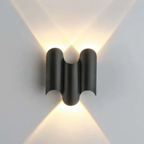 Moderne LED Wandleuchte - Minimalistische Innenbeleuchtung für Wohnräume, energiesparend und stilvoll | Karnz