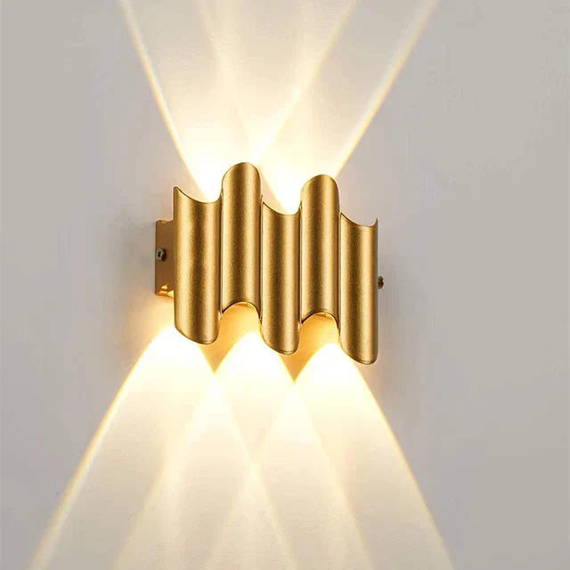 Moderne LED Wandleuchte - Minimalistische Innenbeleuchtung für Wohnräume, energiesparend und stilvoll | Karnz