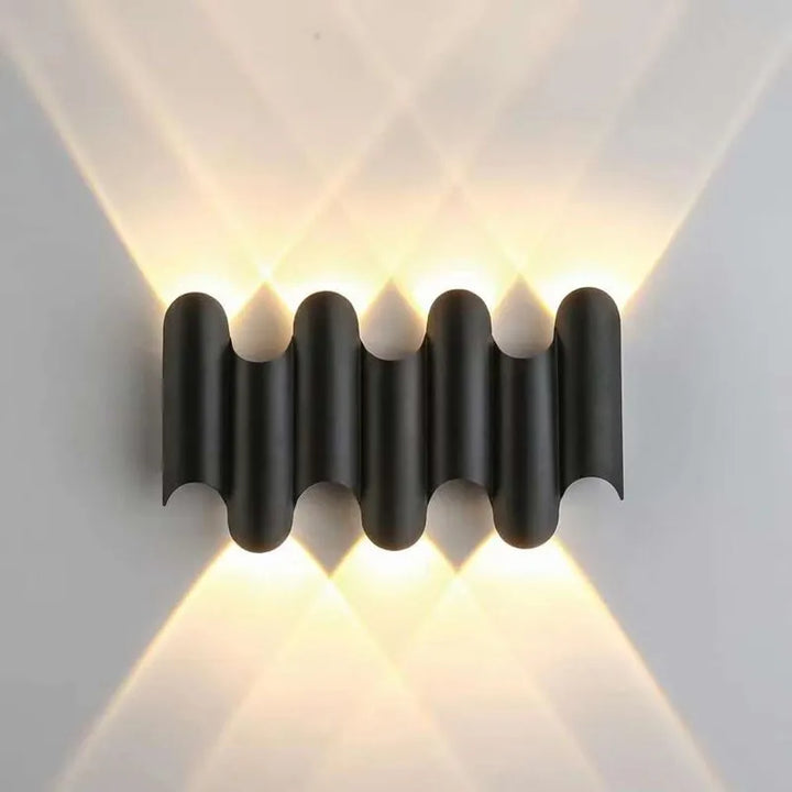 Moderne LED Wandleuchte - Minimalistische Innenbeleuchtung für Wohnräume, energiesparend und stilvoll | Karnz