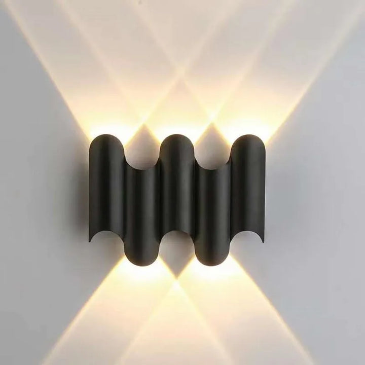 Moderne LED Wandleuchte - Minimalistische Innenbeleuchtung für Wohnräume, energiesparend und stilvoll | Karnz